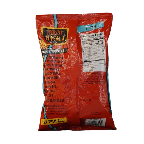 Mirch Masala Boondi, 12oz - jaldi