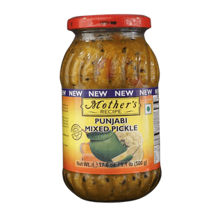 Mother's Recipe Punjabi Mixed Pickle, 500g - jaldi