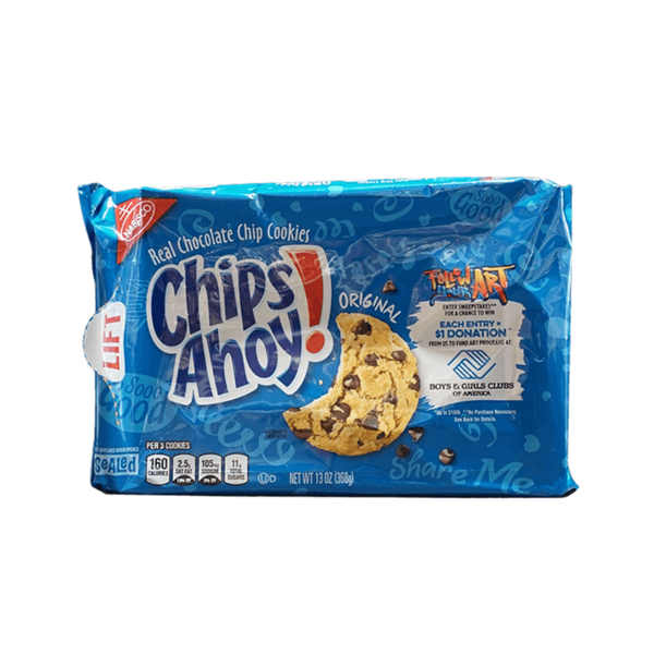 Nabisco Chips Ahoy Chocolate Cookies, 369g - jaldi