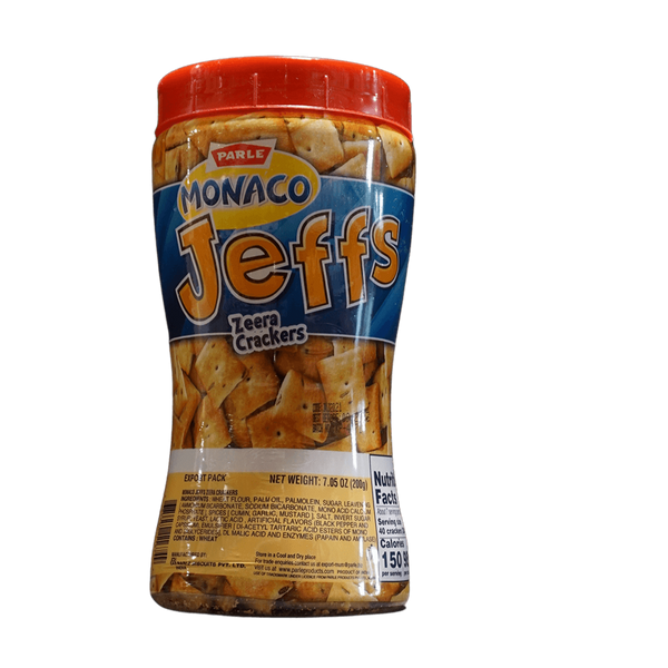 Parle Jeffs Zeera Monaco Jar, 200g - jaldi