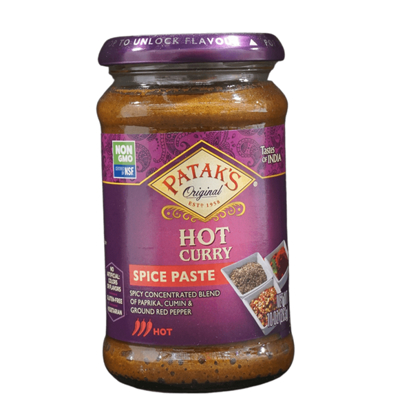 Patak's Hot Curry, 10oz - jaldi