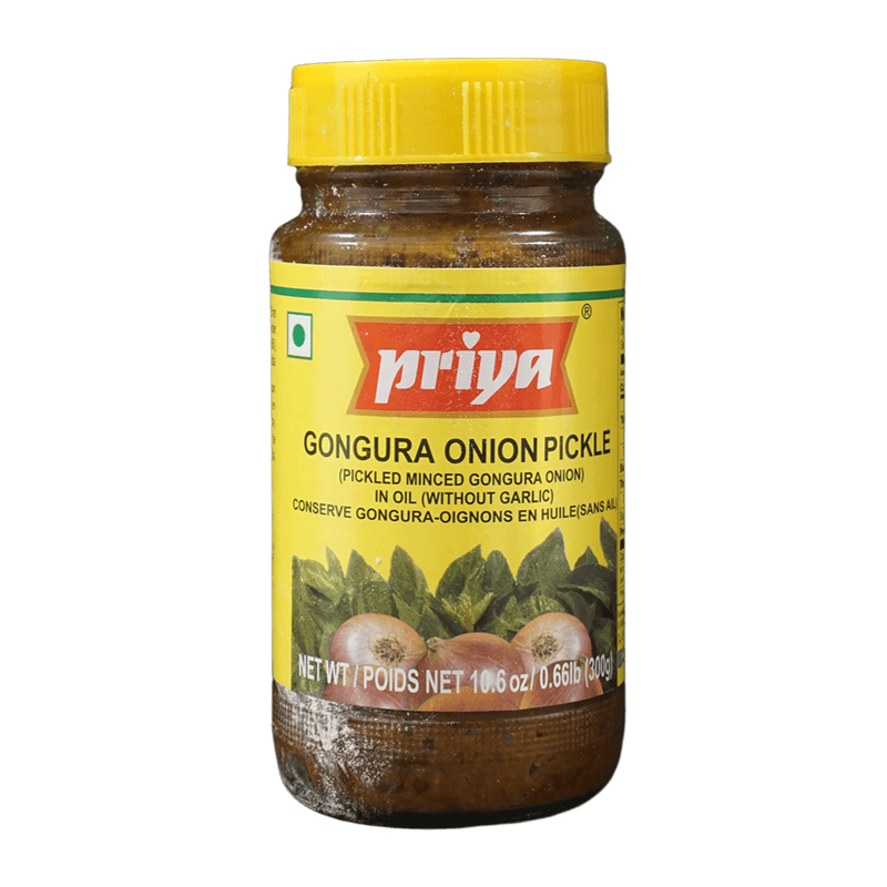 Priya Gongura Onion Pickle, 300g - jaldi