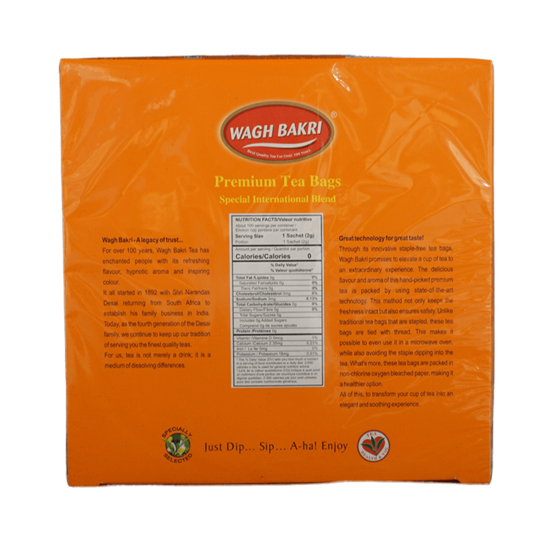 Wagh Bakri Teabags , 200g - jaldi