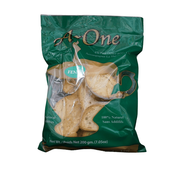 A-One Whole Wheat Tea Rusk, 200g - jaldi