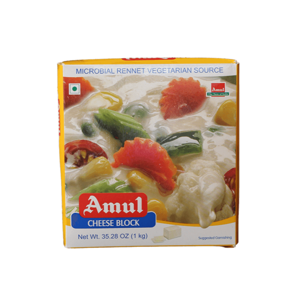 Amul Cheese Block, 1kg - jaldi