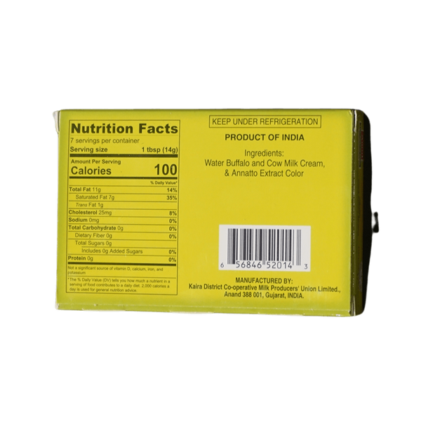 Amul Butter Unsalted, 100g - jaldi