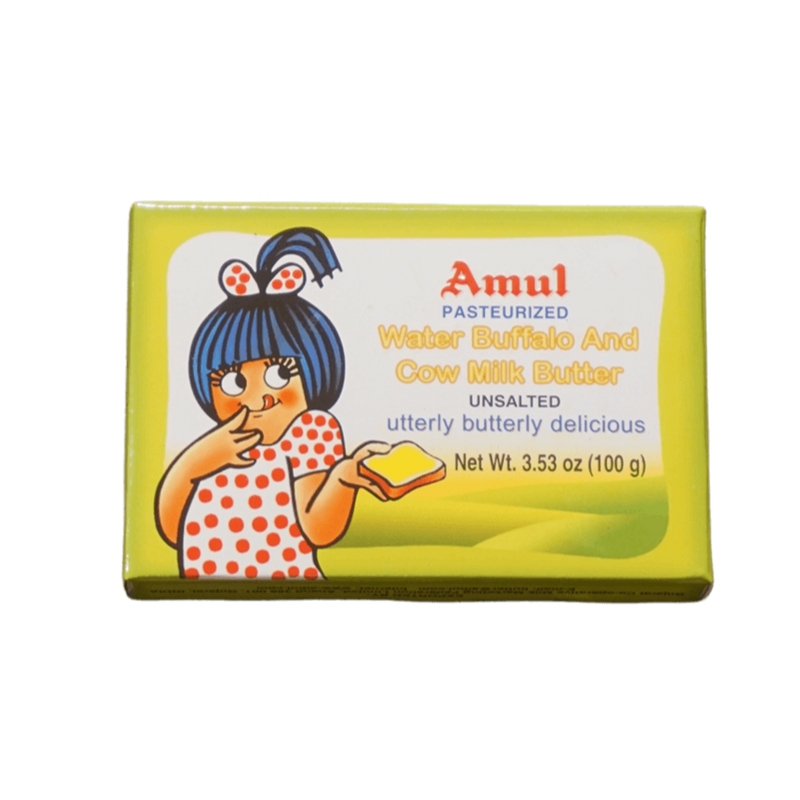 Amul Butter Unsalted, 100g - jaldi