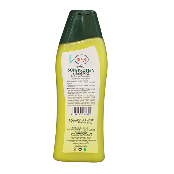 Ayur Soy Protein Shampoo, 500ml - jaldi