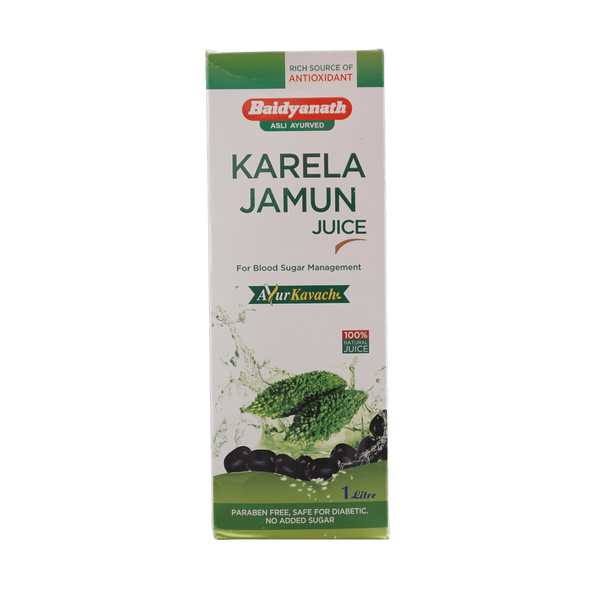 Baidyanath Karela Jamun Juice, 1 l - jaldi