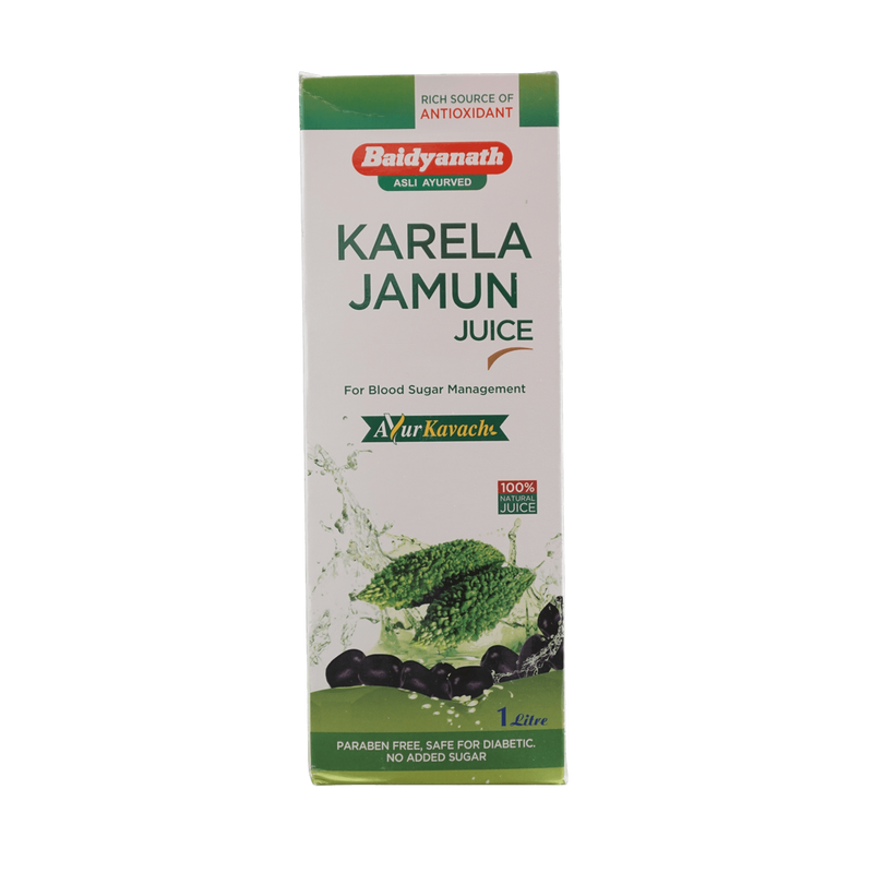 Baidyanath Karela Jamun Juice, 1 l - jaldi
