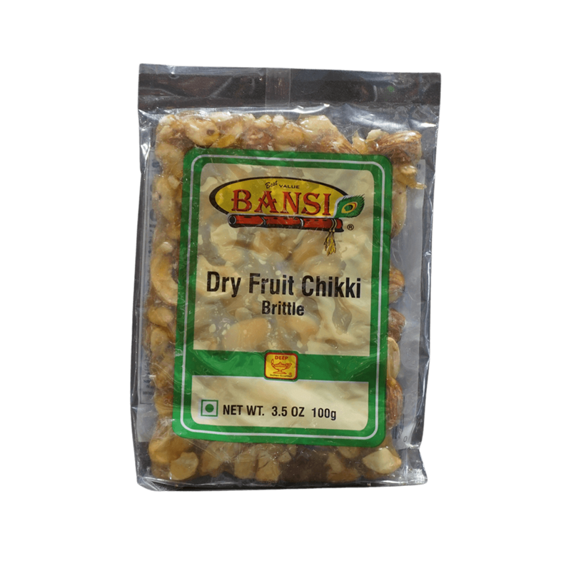 Bansi Dry Fruit Chikki, 100g - jaldi