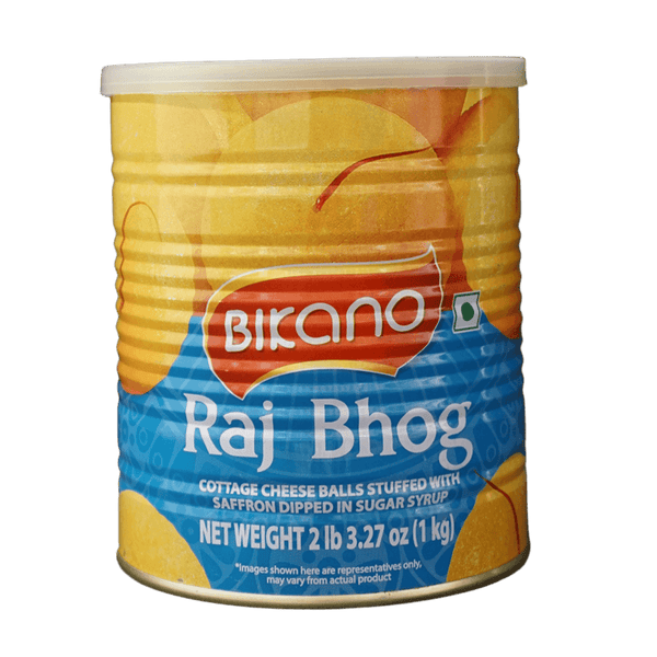 Bikano Rajbogh Kesar Rasgulla, 1kg - jaldi