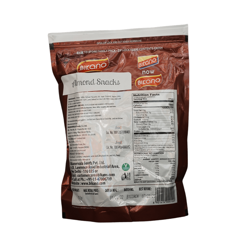 Bikano Almond Snacks, 350g - jaldi