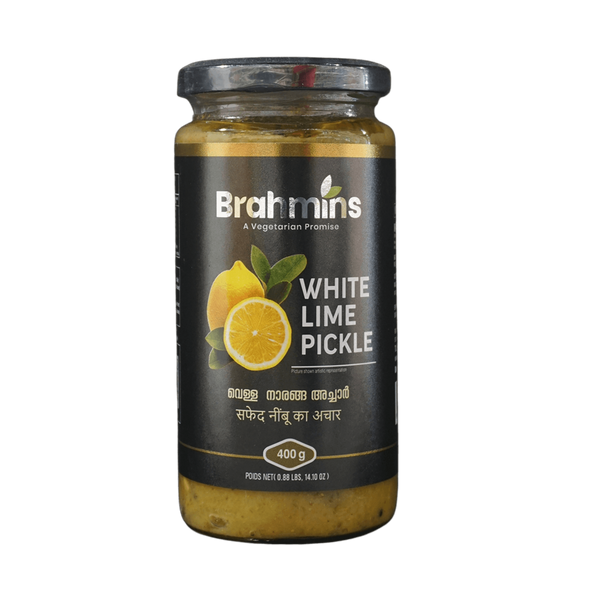 Brahmins White Lime Pickle, 400g - jaldi