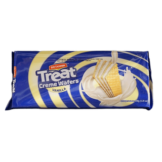 Britannia Treat Vanilla Creme Wafers, 150g - jaldi