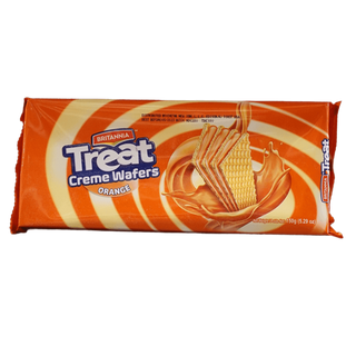 Britannia Treat Orange Wafers, 150g - jaldi