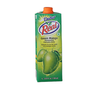 Dabur Real Green Mango, 1.06qt - jaldi