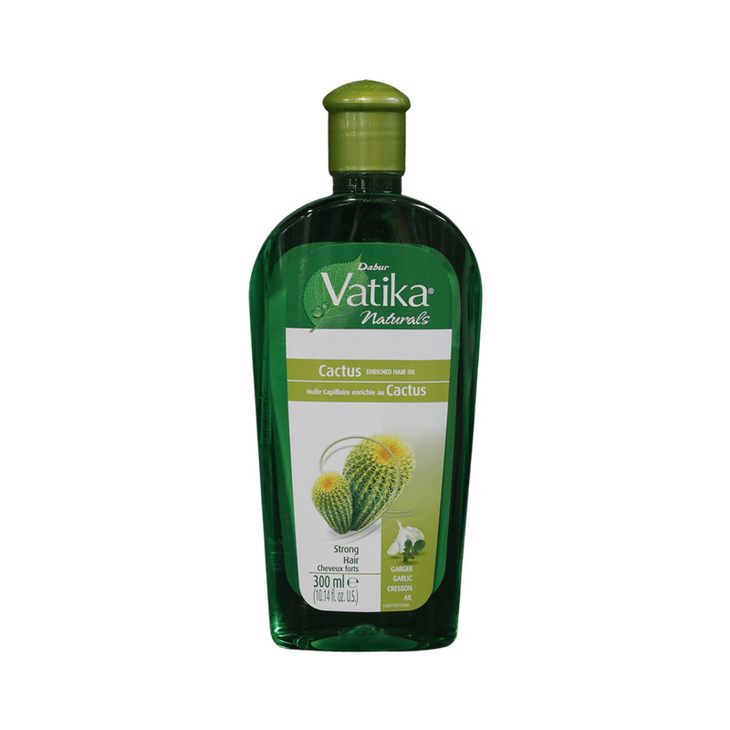 Dabur Vatika Natural Cactus Enriched Hair Oil, 300ml - jaldi