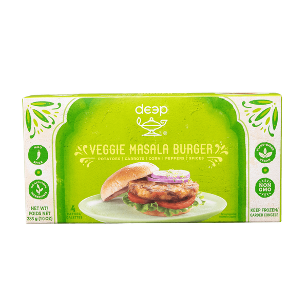 Deep Veggie Masala Burger, 10oz - jaldi