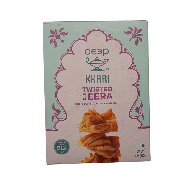 Deep Twisted Jeera Khari Puffed Pastry, 200g - jaldi