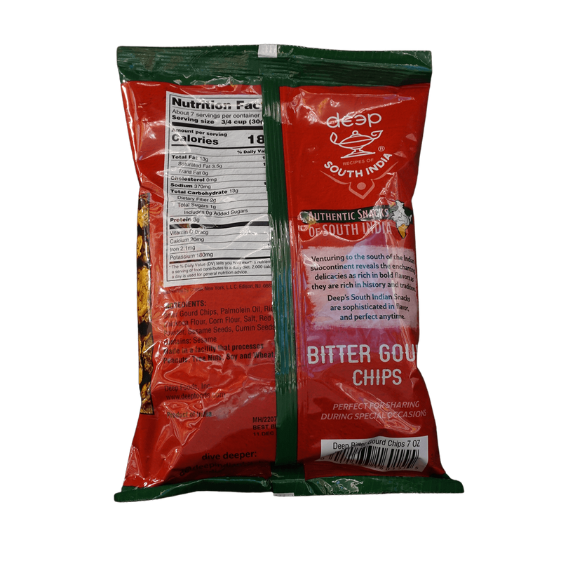 Deep Udupi Bitter Gourd Chips, 7oz - jaldi