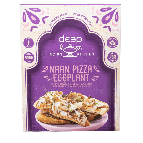 Deep Naan Pizza Eggplant, 254g - jaldi