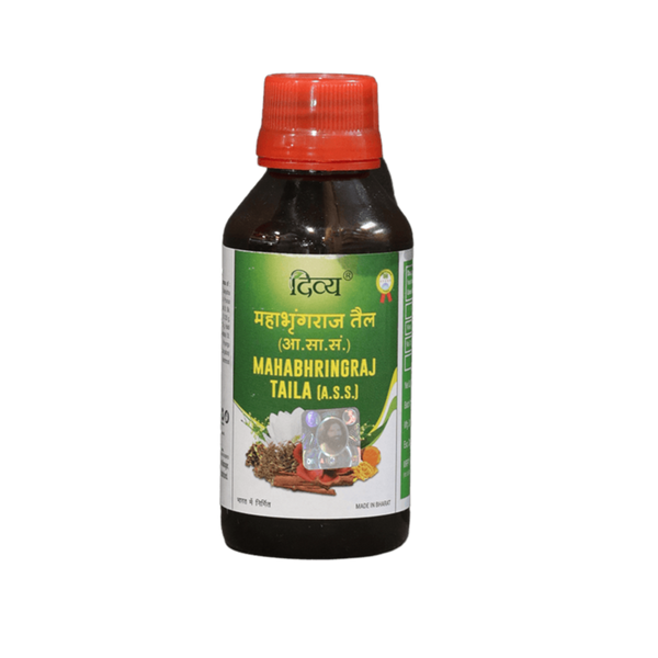 Divya Mahabhringraj Taila, 100ml - jaldi