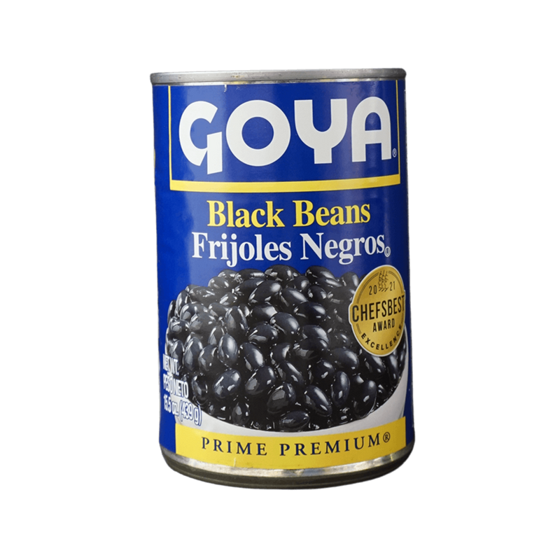 Goya Bean Refried Black, 16oz - jaldi