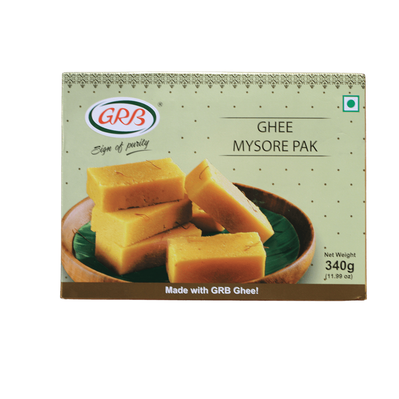 GRB Ghee Mysore Pak, 11.99oz - jaldi