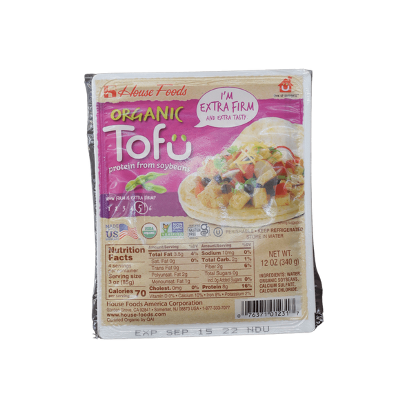 House Organic Tofu Extra Firm, 12oz - jaldi