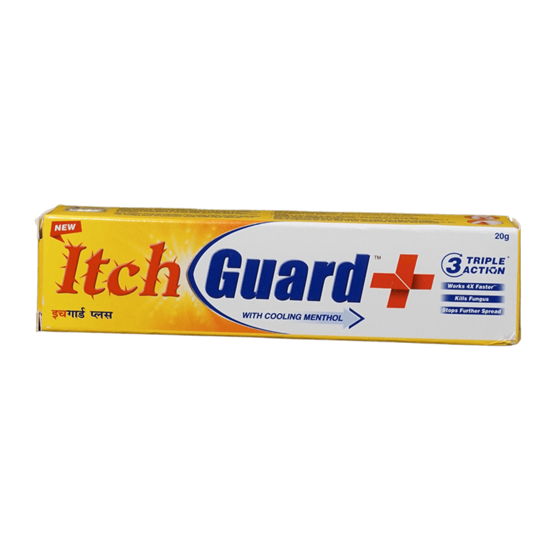 Itch Guard Triple Action Cooling menthol, 20g - jaldi