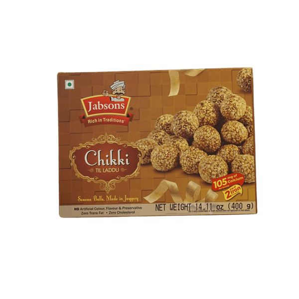 Jabsons Chikki Til Laddu, 400g - jaldi