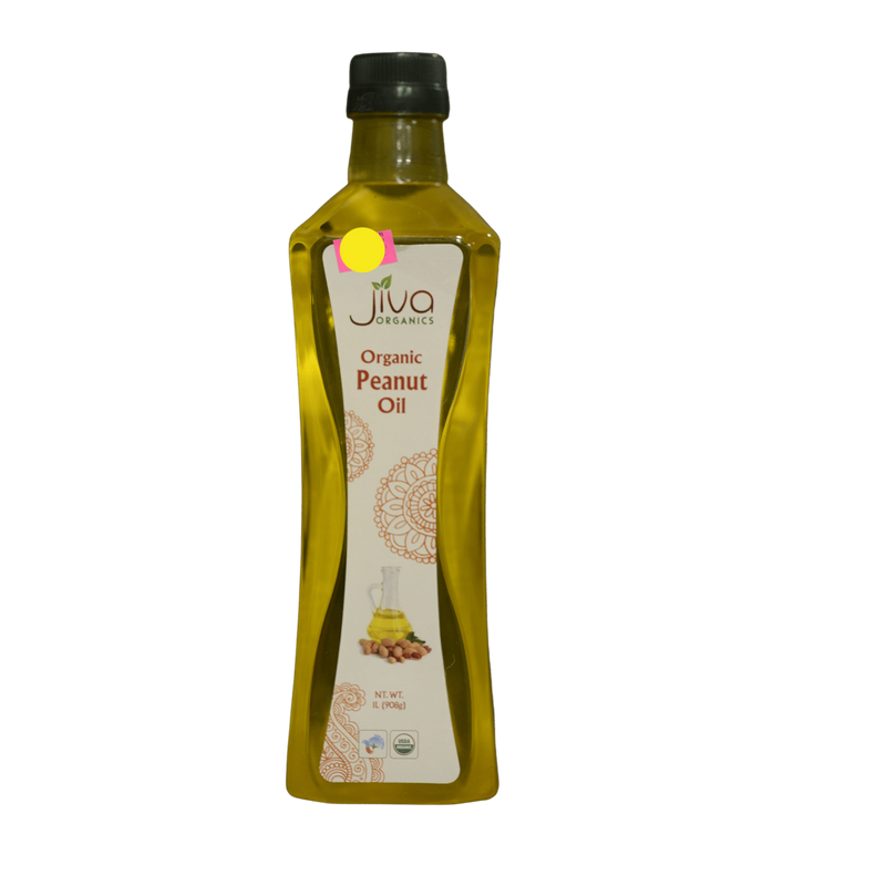 Jiva Organic Peanut Oil, 1l - jaldi