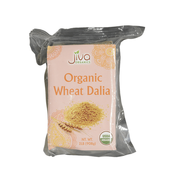 Jiva Organic Wheat Dalia, 2lb - jaldi