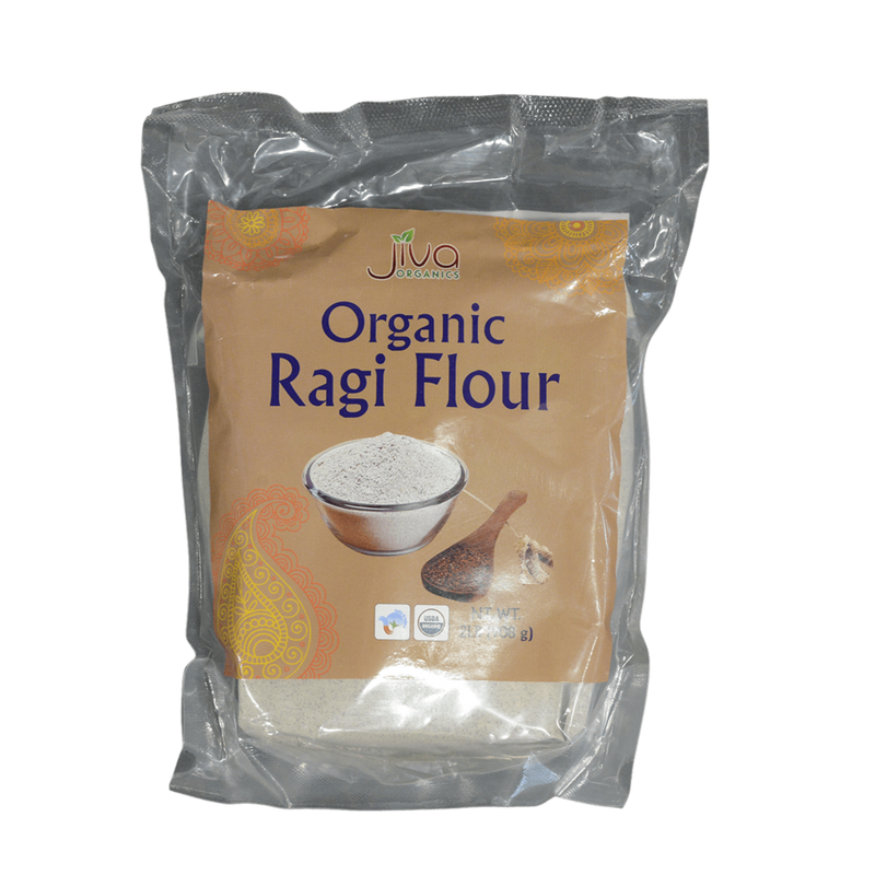 Jiva Organic Ragi Flour, 2lb - jaldi