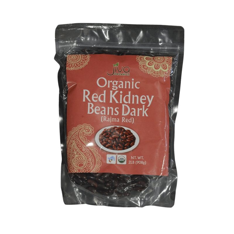 Jiva Organic Red Kidney Bean, 2lb - jaldi