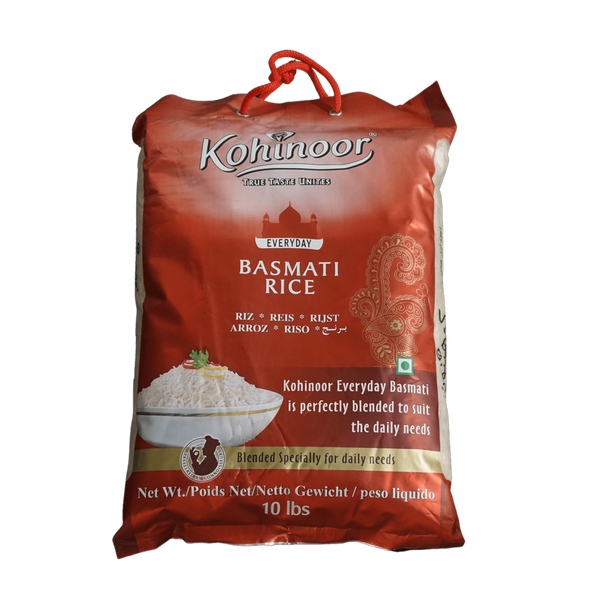 Kohinoor Everyday Basmati, 10lb - jaldi