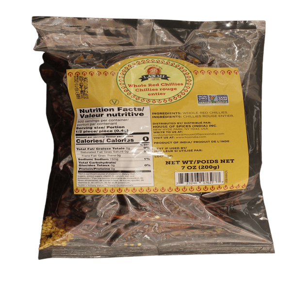 Laxmi Whole Red Chili, 200g - jaldi