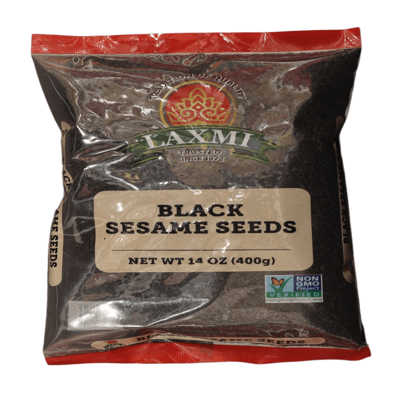 Laxmi Sesame Seeds (Black), 14oz - jaldi