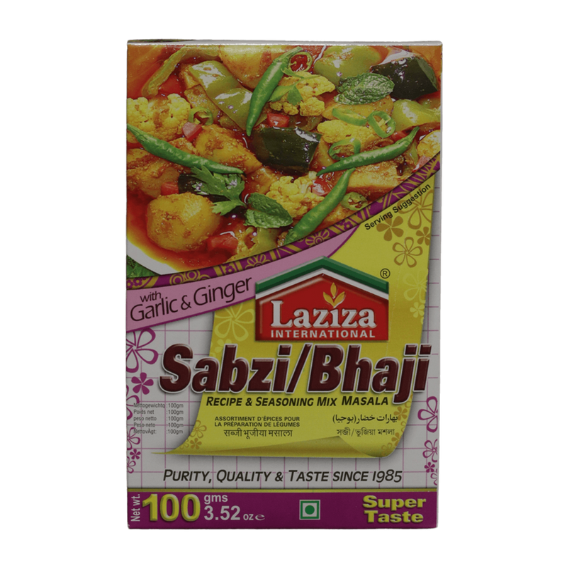 Laziza Sabzi Bhaji Masala, 100g - jaldi