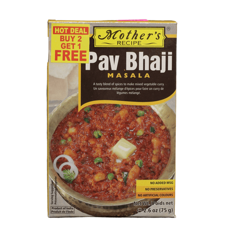 Mother's Recipe Pav Bhaji, 75g - jaldi