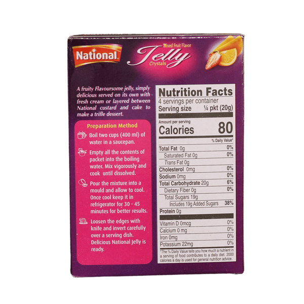 National Mixed Fruit Jelly, 80g - jaldi