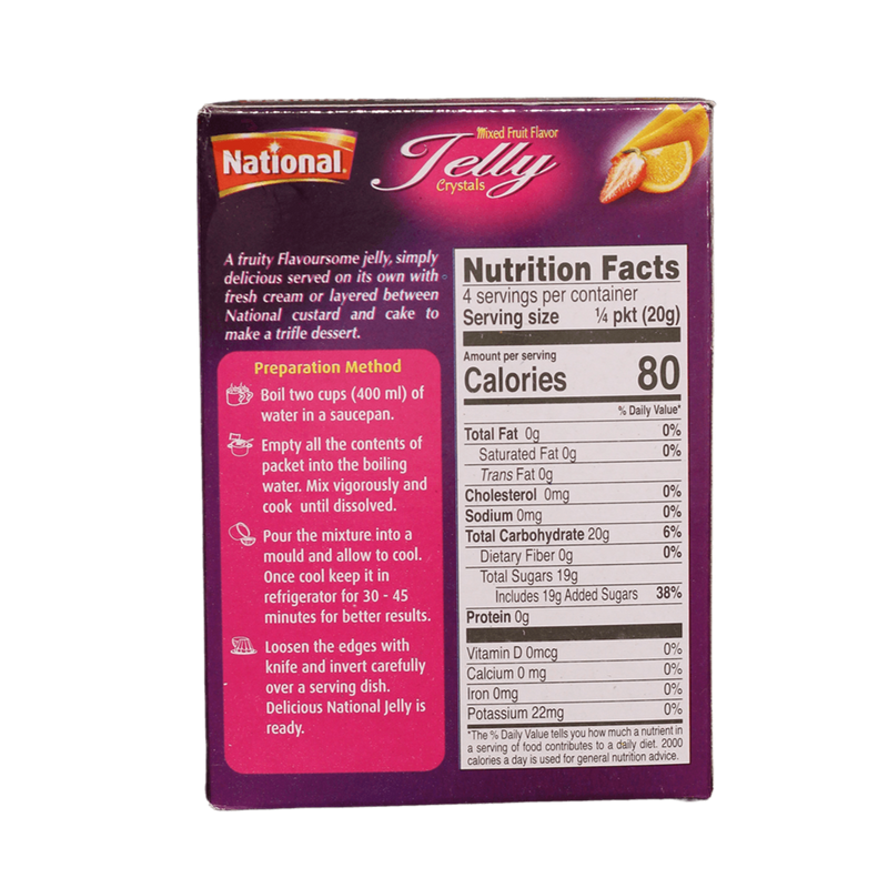 National Mixed Fruit Jelly, 80g - jaldi