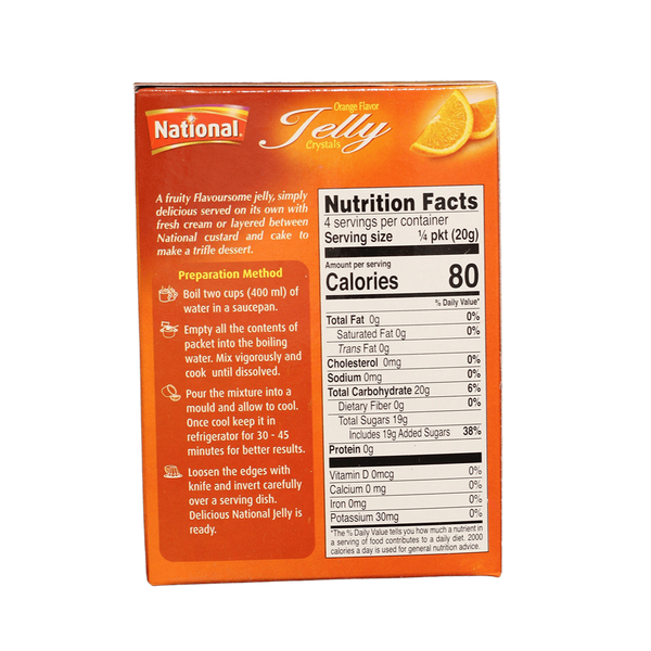 National Orange Jelly, 80g - jaldi