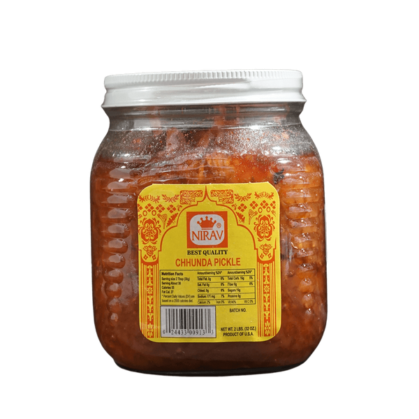 Nirav Chhunda Pickle, 2lb - jaldi