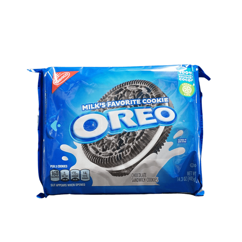 Oreo Chocolate Sandwich Cookies, 14.3oz - jaldi