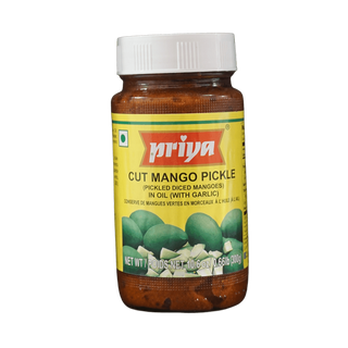Priya Cut Mango Pickle, 10.6oz - jaldi