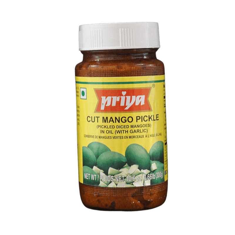 Priya Cut Mango Pickle, 10.6oz - jaldi