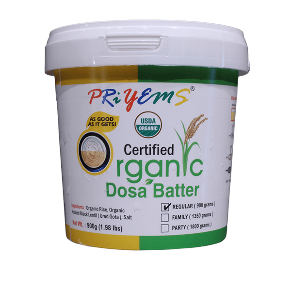 Priyems Organic Dosa Batter, 900g - jaldi