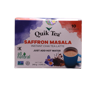 Quik Tea Saffron Masala Chai, 240g - jaldi